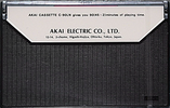 Compact Cassette Akai LN 90 Type I Normal 1972 Europe