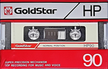Compact Cassette Goldstar HP 90 Type I Normal 1986 USA