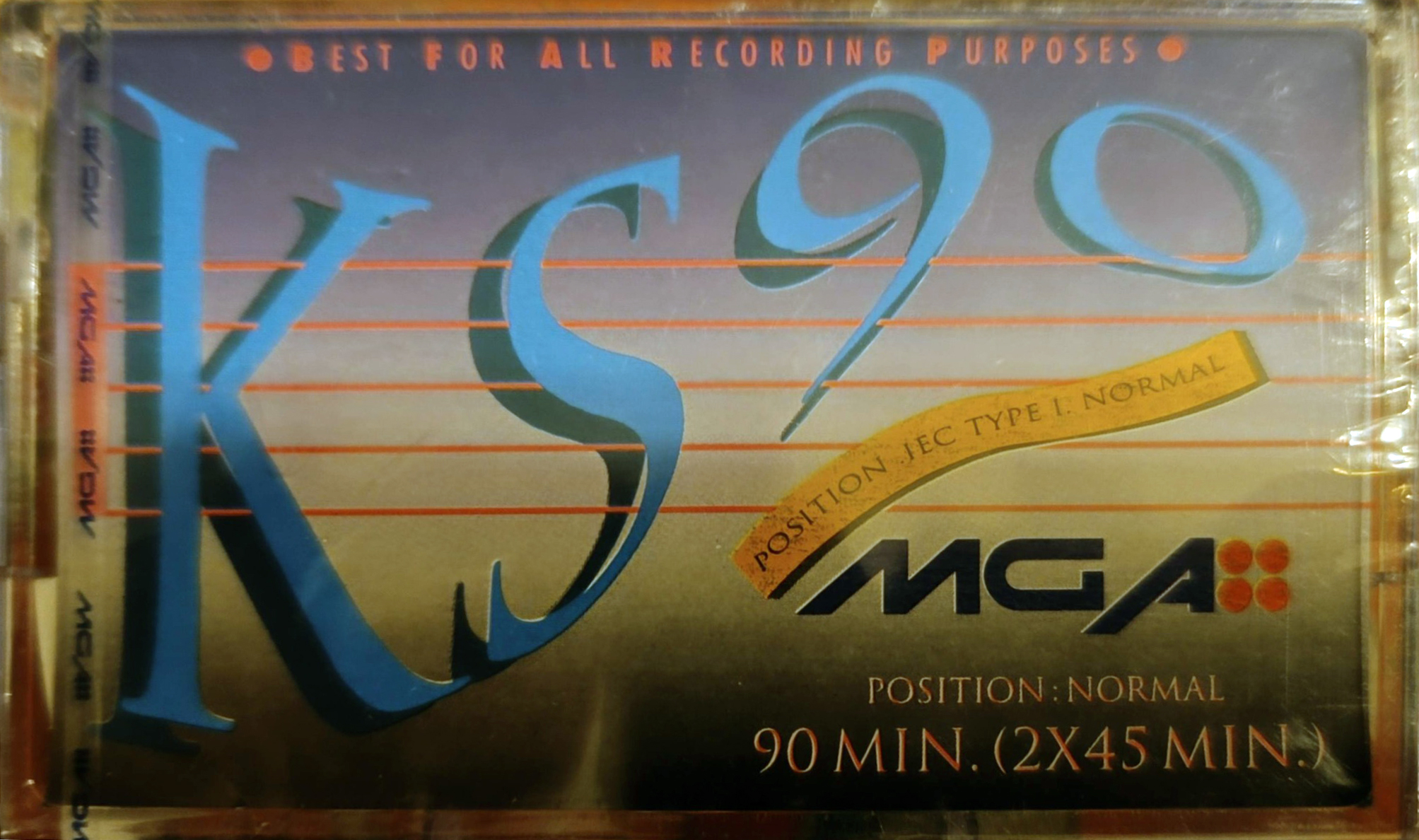 Compact Cassette MGA KS 90 Type I Normal Thailand