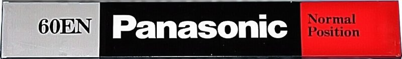 Compact Cassette Panasonic EN 60 "RT-60EN" Type I Normal 1982 Worldwide