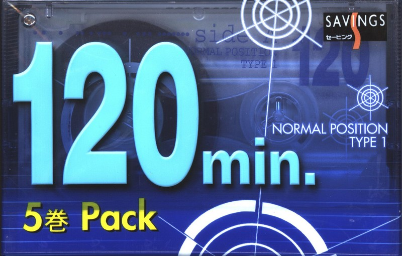 Compact Cassette Savings 120 Type I Normal South Korea