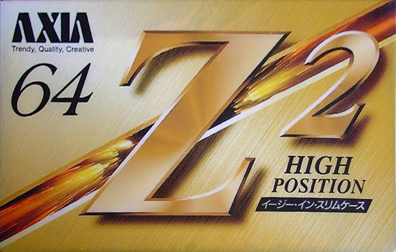 Compact Cassette AXIA Z2 64 Type II Chrome 1995 Japan