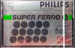 Compact Cassette Philips Super Ferro 60 Type I Normal 1979 Europe