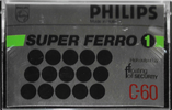 Compact Cassette Philips Super Ferro 60 Type I Normal 1979 Europe