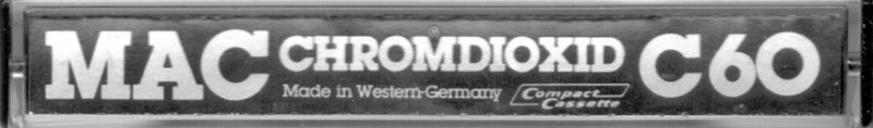 Compact Cassette Mac 60 Type II Chrome 1980 Europe
