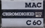 Compact Cassette Mac 60 Type II Chrome 1980 Europe