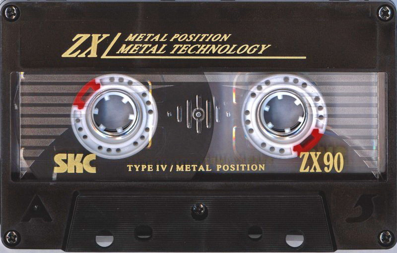 Compact Cassette SKC ZX 90 Type IV Metal 1999 Europe