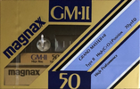 Compact Cassette Magnax GM-II 50 "Grand Master II" Type II Chrome 1983 Japan