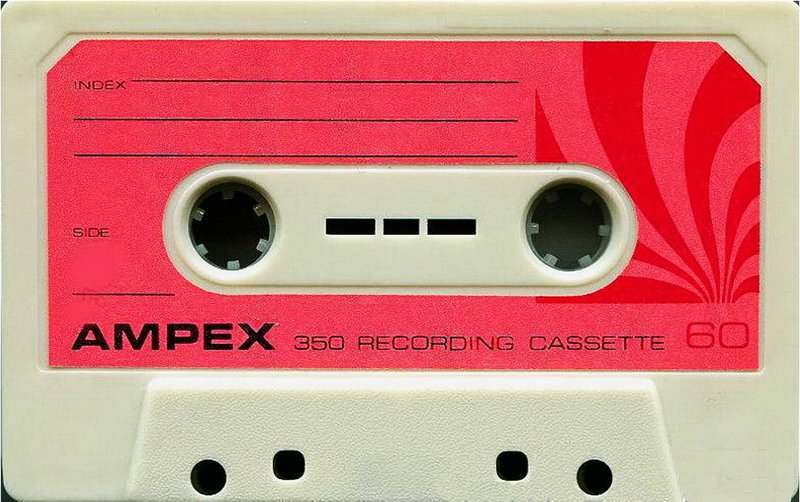 Compact Cassette Ampex 350 60 Type I Normal 1972 Mexico