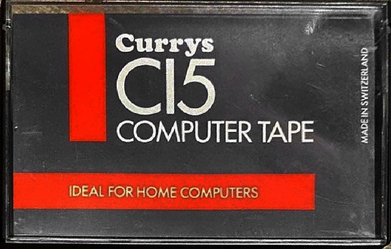 Compact Cassette Currys 15 Computer Cassette 1981 UK