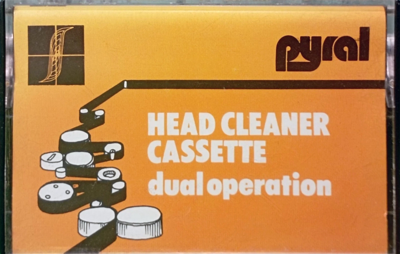 Compact Cassette Pyral Cleaning Cassette 1981 UK