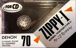 Compact Cassette Denon Zippy-I 70 "ZP1-70" Type I Normal 1989 Japan
