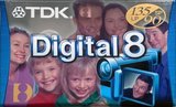 Video8, Hi8, Digital8 TDK 90 "D8-90EA" Type I Normal Unknown Country