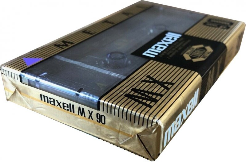 Compact Cassette Maxell MX 90 Type IV Metal 1992 North America