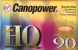 Compact Cassette Canopower 90 "Extra HQ" Type I Normal Australia