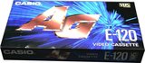 VHS, Video Home System Casio AG 120 Type I Normal 1988 Europe