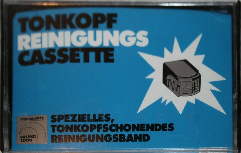 Compact Cassette Sound 2000 Cleaning Cassette 1978 Germany
