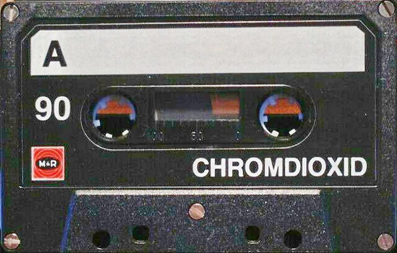 Compact Cassette M&R Chrom I 90 Type II Chrome 1980 Germany