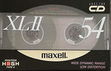 Compact Cassette Maxell XLII 54 Type II Chrome 1990 Japan
