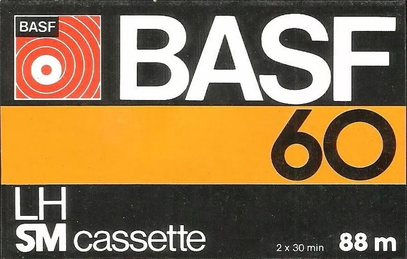 Compact Cassette BASF LH 60 Type I Normal 1977 Brazil