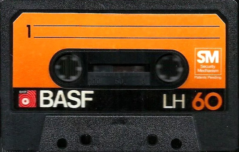 Compact Cassette BASF LH 60 Type I Normal 1977 Brazil