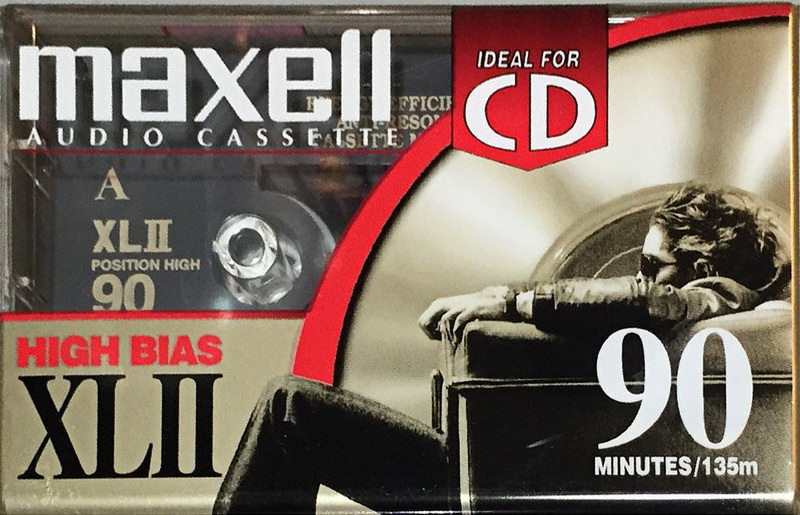Compact Cassette Maxell XLII 90 Type II Chrome 2002 North America