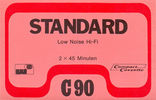 Compact Cassette Standard 90 Type I Normal Germany