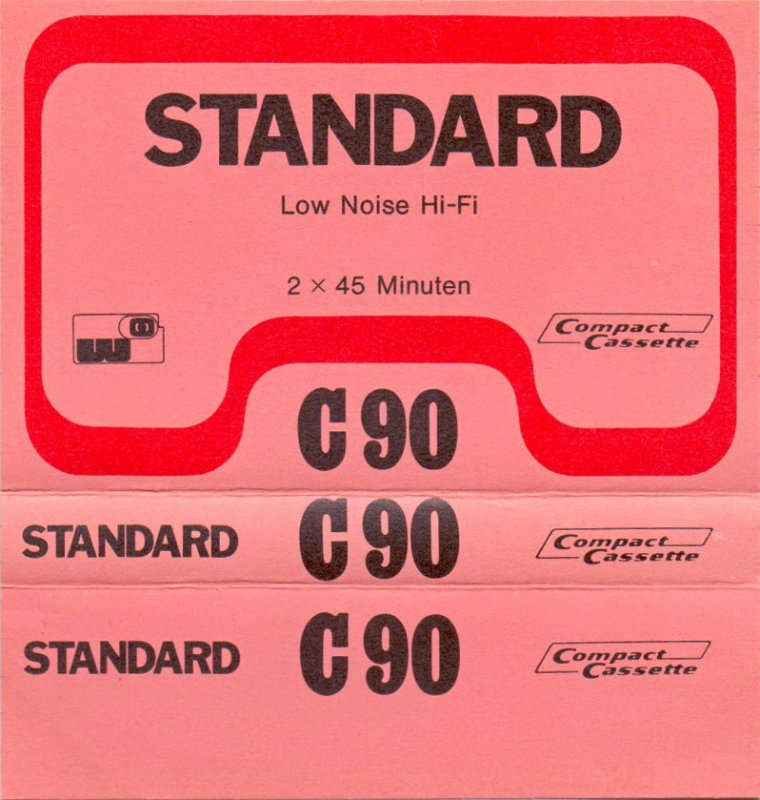Compact Cassette Standard 90 Type I Normal Germany