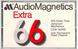 Compact Cassette Audio Magnetics Extra 66 Type I Normal 1975 Europe