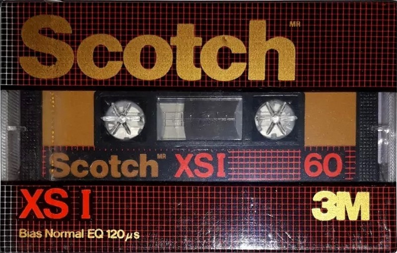 Compact Cassette Scotch XS I 60 "34-716-9013-2" Type I Normal 1982 Worldwide
