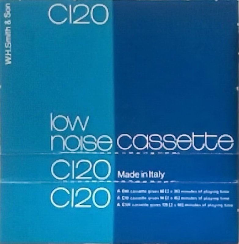 Compact Cassette WH SMITH 120 Type I Normal UK