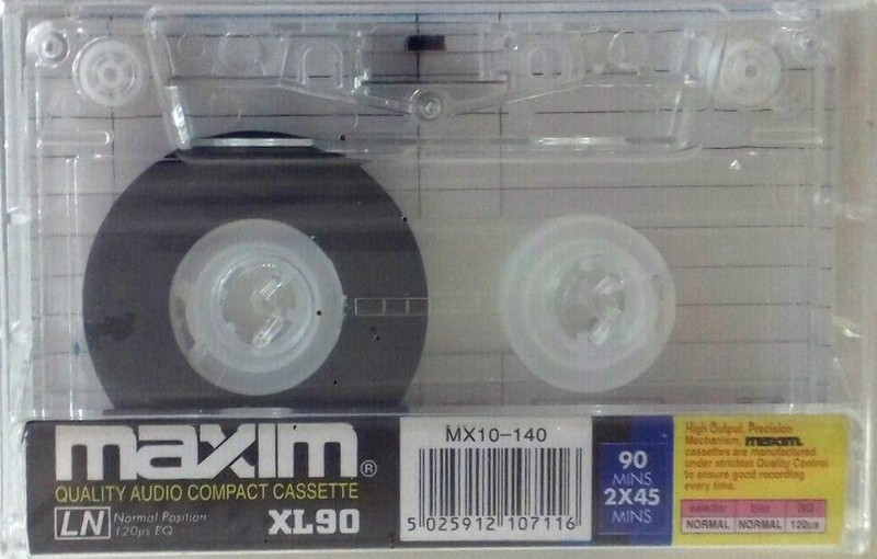 Compact Cassette Maxim XL 90 Type I Normal UK