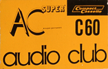 Compact Cassette Audio Club 60 Type I Normal 1974 Germany