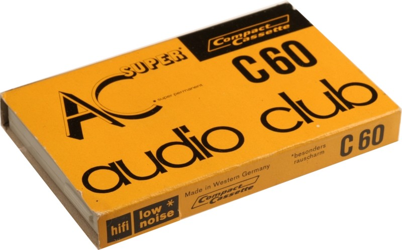 Compact Cassette Audio Club 60 Type I Normal 1974 Germany
