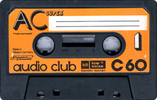 Compact Cassette Audio Club 60 Type I Normal 1974 Germany