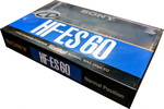 Compact Cassette Sony HF-ES 60 "HF-ES 60B" Type I Normal 1989 Japan