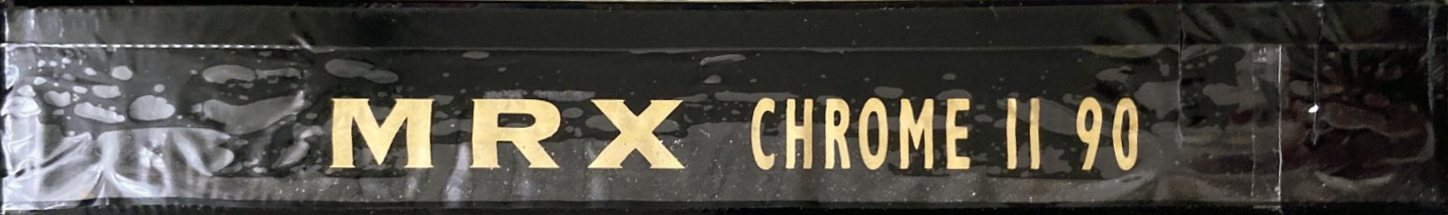 Compact Cassette MRX 90 Type II Chrome Europe