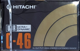 Compact Cassette Hitachi UDR 46 Type I Normal 1974 Japan