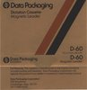 Compact Cassette Data Packaging 60 Dictating Cassette USA