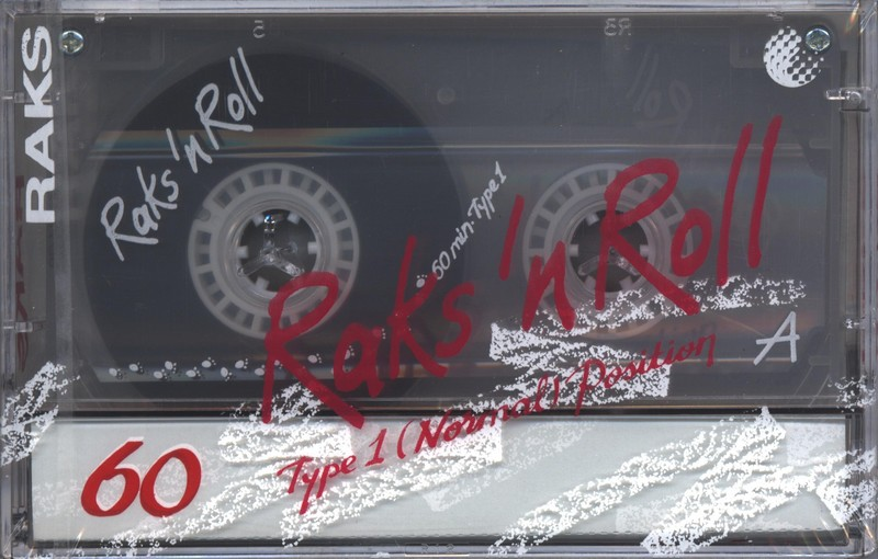 Compact Cassette RAKS Raks `n Roll 60 Type I Normal 1996 Europe