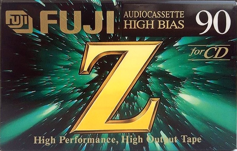Compact Cassette Fuji Z 90 Type II Chrome 1995 North America