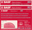 Compact Cassette BASF Ferro Extra I 90 Type I Normal 1988 North America