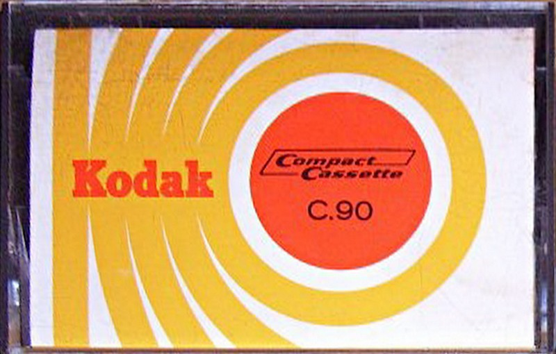 Compact Cassette Kodak 90 Type I Normal 1971 Europe
