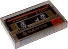 Compact Cassette Sanyo ME 60 Type IV Metal Japan