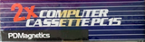 2 pack PDM 15 Computer Cassette 1984 Netherlands