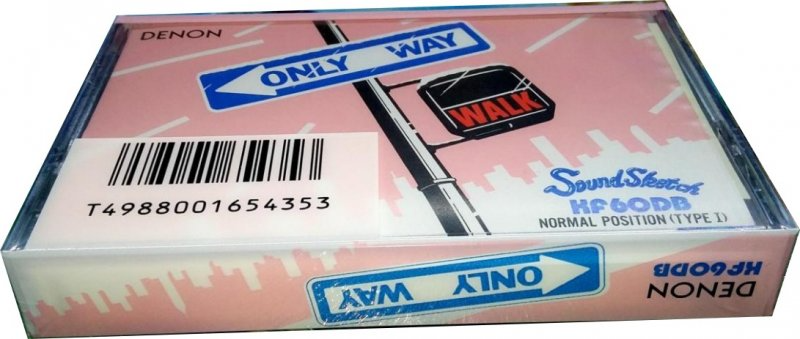 Compact Cassette Denon KF 46 "Sound Sketch Only Way KF46DB" Type I Normal 1986 Japan