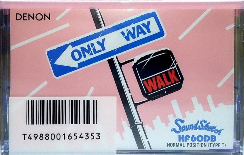 Compact Cassette Denon KF 46 "Sound Sketch Only Way KF46DB" Type I Normal 1986 Japan