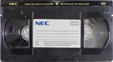 VHS, Video Home System NEC 180 Type I Normal Australia