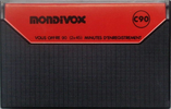 Compact Cassette Mondivox 90 Type I Normal 1987 Hong Kong