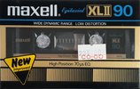 Compact Cassette Maxell XLII 90 Type II Chrome 1982 Japan